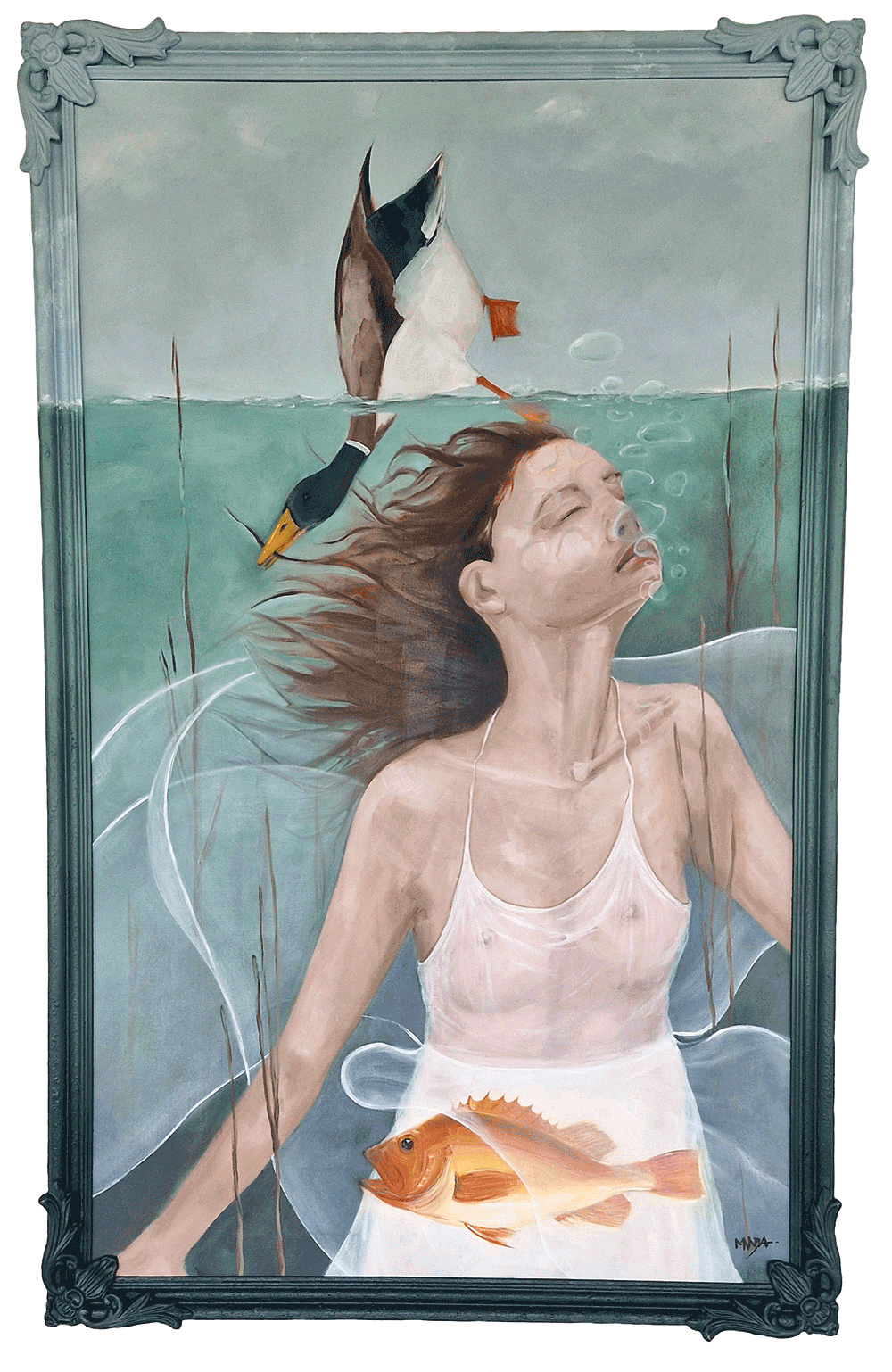 Á bóla kafi - 101x61 cm