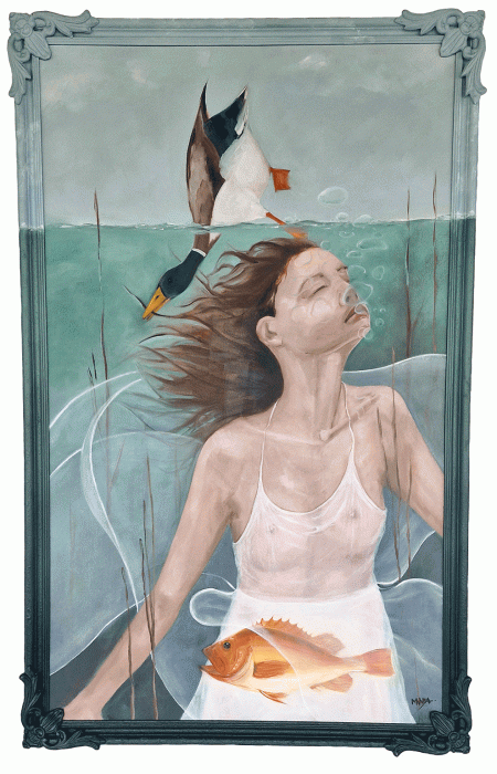 Á bóla kafi - 101x61 cm